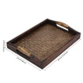 thumbnail image 1 of Khall Multi-purpose Serving Tray Plate for Tea Set Fruits Candies Food Home Hotel,Serving Tray, 1 of 8