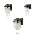 thumbnail image 4 of Hinkley Lighting H1954 12.75" Height 1 Light Outdoor Wall Sconce From The Reef Collection, 4 of 6