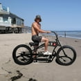 thumbnail image 2 of Tracer Arcadia 26 inch Beach Cruiser Bike For Men,Matte Black,Single Speed,26'' Wheel Bicycle,Coaster Brake Bike,Hi Rise Handlebar, 2 of 5