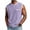Purple, variant on Jalioing Men's Casual Tank Tops Vintage Fashion Button Crew Neck Sleeveless Tank Shirt with Pocket Summer Vacation Outfits