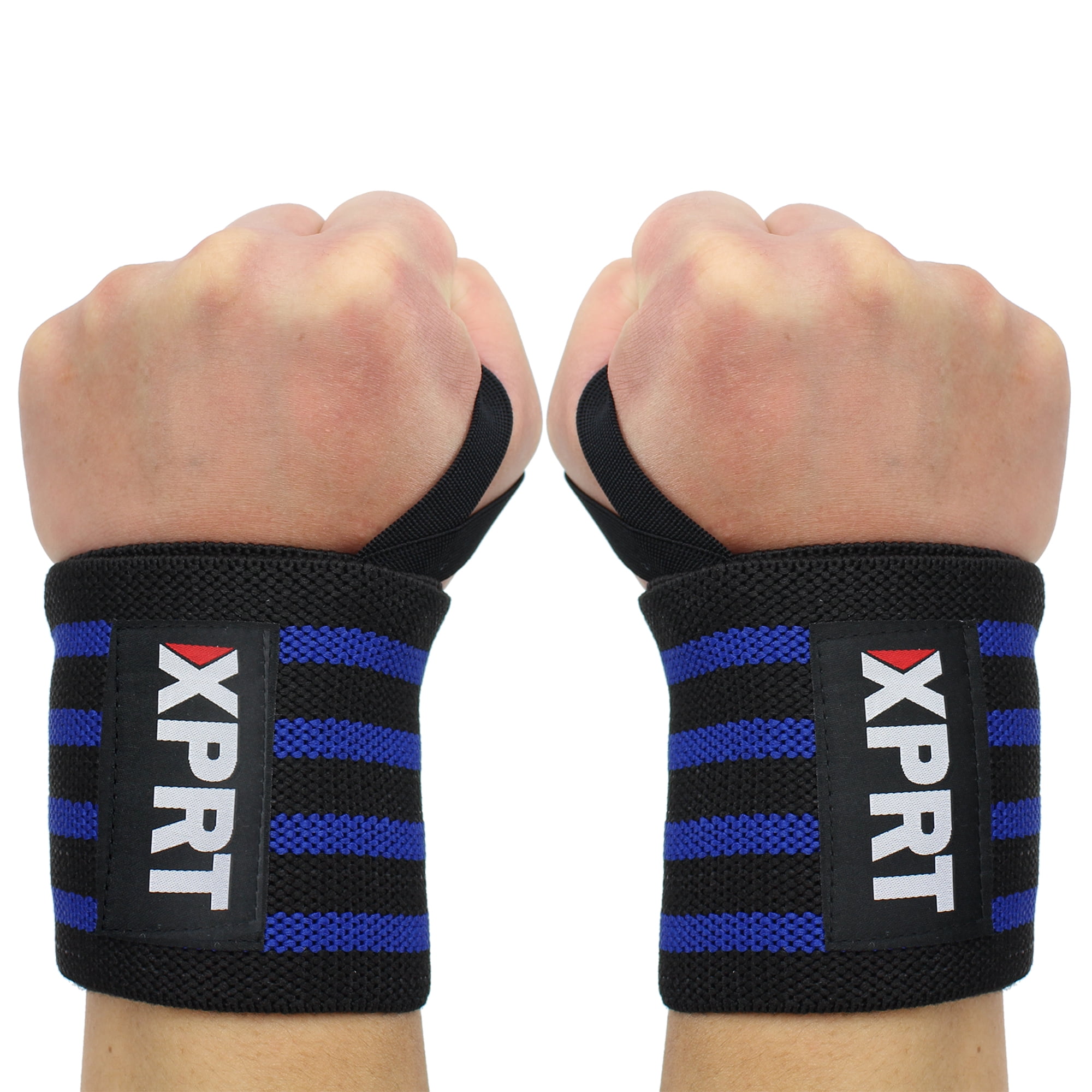 BOOM PRO Wrist Wraps Hand Support Power Lifting Gym Bodybuilding Straps 