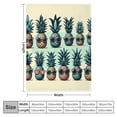thumbnail image 4 of nygtbtfer Throw Blanket Wearing Colorful Sunglasses Seamless Pattern on White Decorative Soft Warm Cozy Flannel Plush Throws Blankets for Baby Toddler Dog Cat White, 4 of 6
