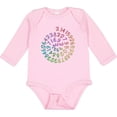 thumbnail image 3 of Inktastic Pi Day Pi Numerals in Rainbow Spiral Boys or Girls Long Sleeve Baby Bodysuit, 3 of 5