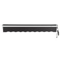thumbnail image 4 of Awntech 24' x 10' Maui Right Motor Right Motorized Patio Retractable Awning, Black, 4 of 6
