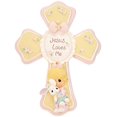 thumbnail image 2 of Precious Moments, Jésus M'Aime, Croix de Résine Fille avec Support, 132402, 2 of 4