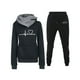 thumbnail image 2 of Minnieouse Sudadera, complemento esencial de la colección de ropa deportiva, conjunto de traje deportivo para mujer, pantalones deportivos, conjuntos de ropa negro XL, 2 of 6