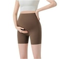 thumbnail image 3 of Hvyesh Maternity Shorts for Women Over The Belly Pregancy Biker Shorts Workout Active Running Short Pants High Waist Stretchy Tight for Mama, 3 of 3