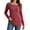 Red, variant on Long Sleeve Shirts for Women Casual Tunic Tops Dressy Crew Neck Pullover Fall Lightweight Sweaters
