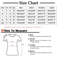 thumbnail image 3 of SMihono Hauts pour Femmes Été Chic Décontracté T-Shirts Col Rond Imprimé Animal Manches Courtes Blouse Oversize, 3 of 5
