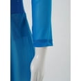 thumbnail image 6 of Alvivi Kids Girls Sheer Mesh Long Sleeves Figure Ice Skating Leotard Dress 4-6, 6 of 7
