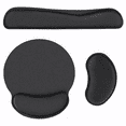 thumbnail image 1 of Juego Mouse Teclado Malubero Reposamuñecas Negro 3 pz, 1 of 5