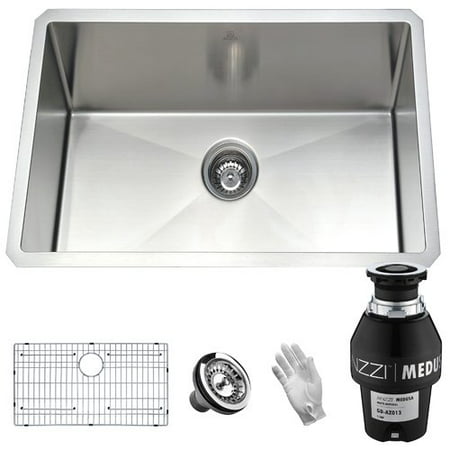 Anzzi Vanguard Stainless Steel 23 X 18 Undermount Kitchen Sink