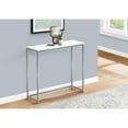 thumbnail image 4 of Monarch Specialties Accent Table, Console, Entryway, Narrow, Sofa, Bedroom, White Laminate, 4 of 4