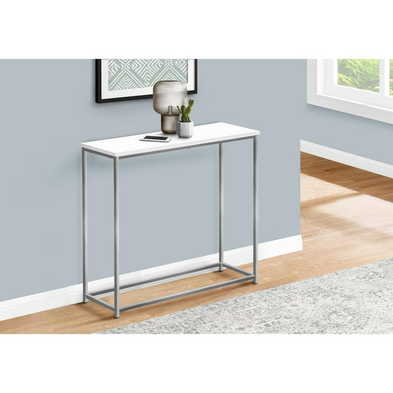 Danfoxer Bamboo Octagon Folding Couch Arm Tray - Acacia Wood Sofa Tray Table, Adjustable