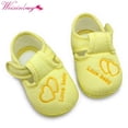 thumbnail image 4 of Baby Girl Shoes Soft Sole Dress Shoes - Infant Newborn Shoes Anti-Slip Soft Cotton Party School Wedding Princess Baby Girl Shoes, 4 of 4