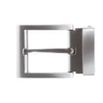 thumbnail image 2 of Men's 1 1/4 Inch (34 mm) Top Grain Cowhide Plain Leather Belt with Nickel Free Clamp Buckle, 2 of 3