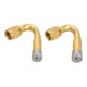 thumbnail image 5 of IDEANATEGRATE 2Ud Extensor En Ángulo De 45 Grados Para De Neumáticos En Material Cobre Dorado, 5 of 7