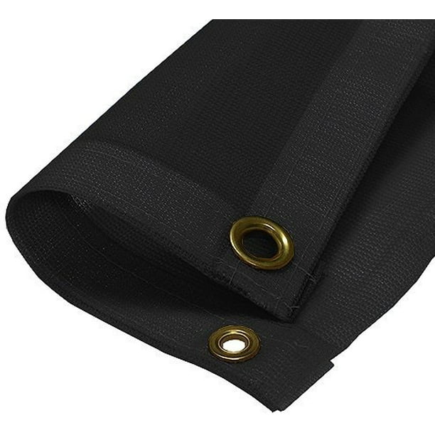 Extreme Heavy Duty MultiUse Black Mesh Tarp Net Sail Sun Shade Fence