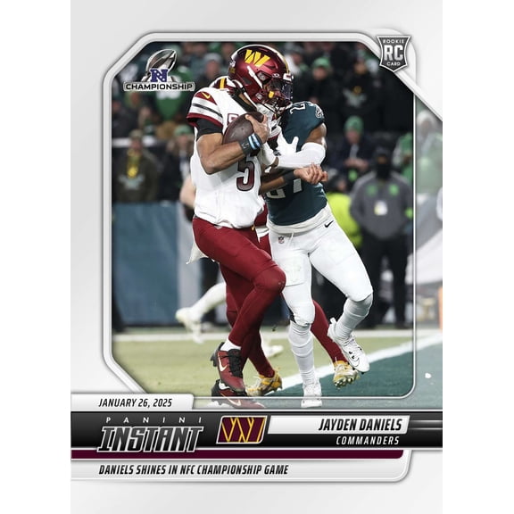 NFL 2024 Panini Instant Football Jayden Daniels #274 (Rookie)