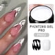 thumbnail image 2 of BORN PRETTY Esmalte en gel para pintar en blanco y negro, 5 ml, profesional, con textura súper fina, para dibujar líneas y flores, gel para manicura UV, 2 of 5