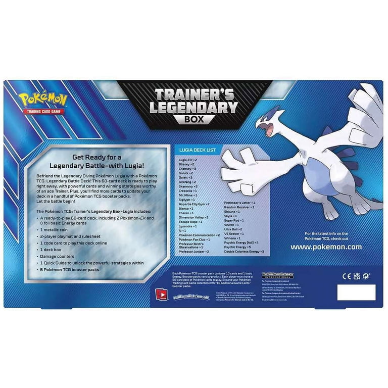 Pokemon Trading Card Game Lugia Trainers Legendary Box - Walmart.com