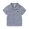 thumbnail image 2 of Sperry Woven Gingham Button Down Shirt and Short Set (Baby Boys), 2 Piece Set, Sizes 3M-24M, 2 of 7