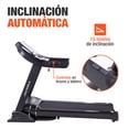 thumbnail image 4 of Caminadora Eléctrica Altera 4 HP C/Bocinas Mas App y Bluetooth Plegable Color Negro Capacidad 150 Kg, 4 of 8