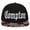 Black/Floral, variant on Mens Compton Hat - Embroidered Olde English LA Snapback Cap, Black