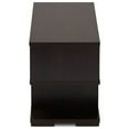thumbnail image 3 of Baxton Studio Arne Wood TV Stand in Dark Brown, 3 of 6