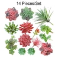 thumbnail image 3 of Inteprter Accesorios para fotos microsuculentas Plantas simuladas Multifuncional Artificial Realista Decoraciones de bonsái de buen aspecto SET0824 Flores artificiales SET0822 PAQUETE DE 14 Inteprter HA060204-09B, 3 of 6