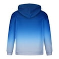 thumbnail image 5 of Momasggi Gradient Hoodies for Men Big and Tall Long Sleeve Drawstring Hooded Sweatshirts Loose Casual Fall Winter Going Out Pullover Tops with Pockets Blue M, 5 of 5
