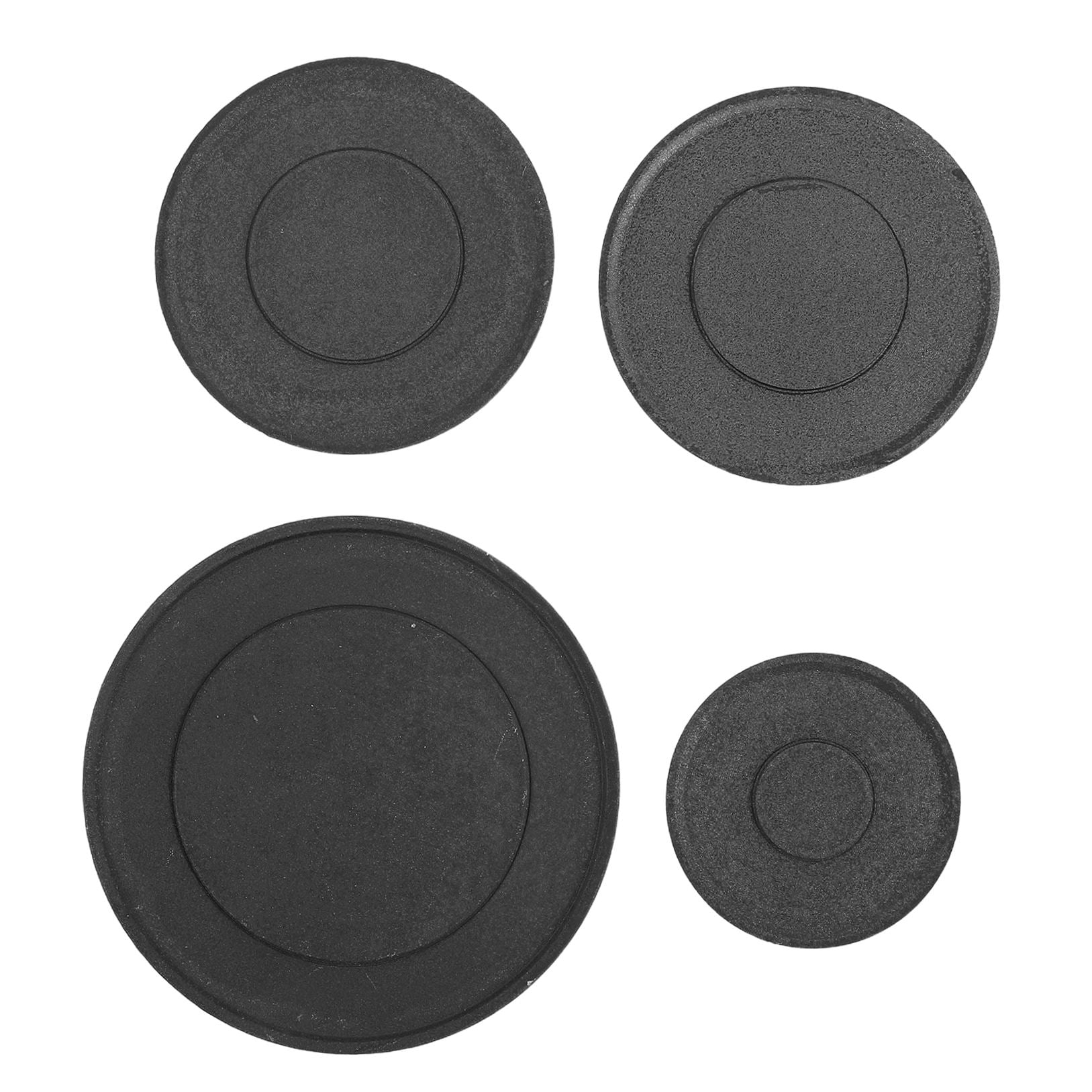 WORGEOUS 4pcs Gas Burner Flame Cap Covers For Gas Stoves Easy To Install And Clean Gas Burner Part Burner Gas Cooker Parts For Kitchen Compatible with SABAF
