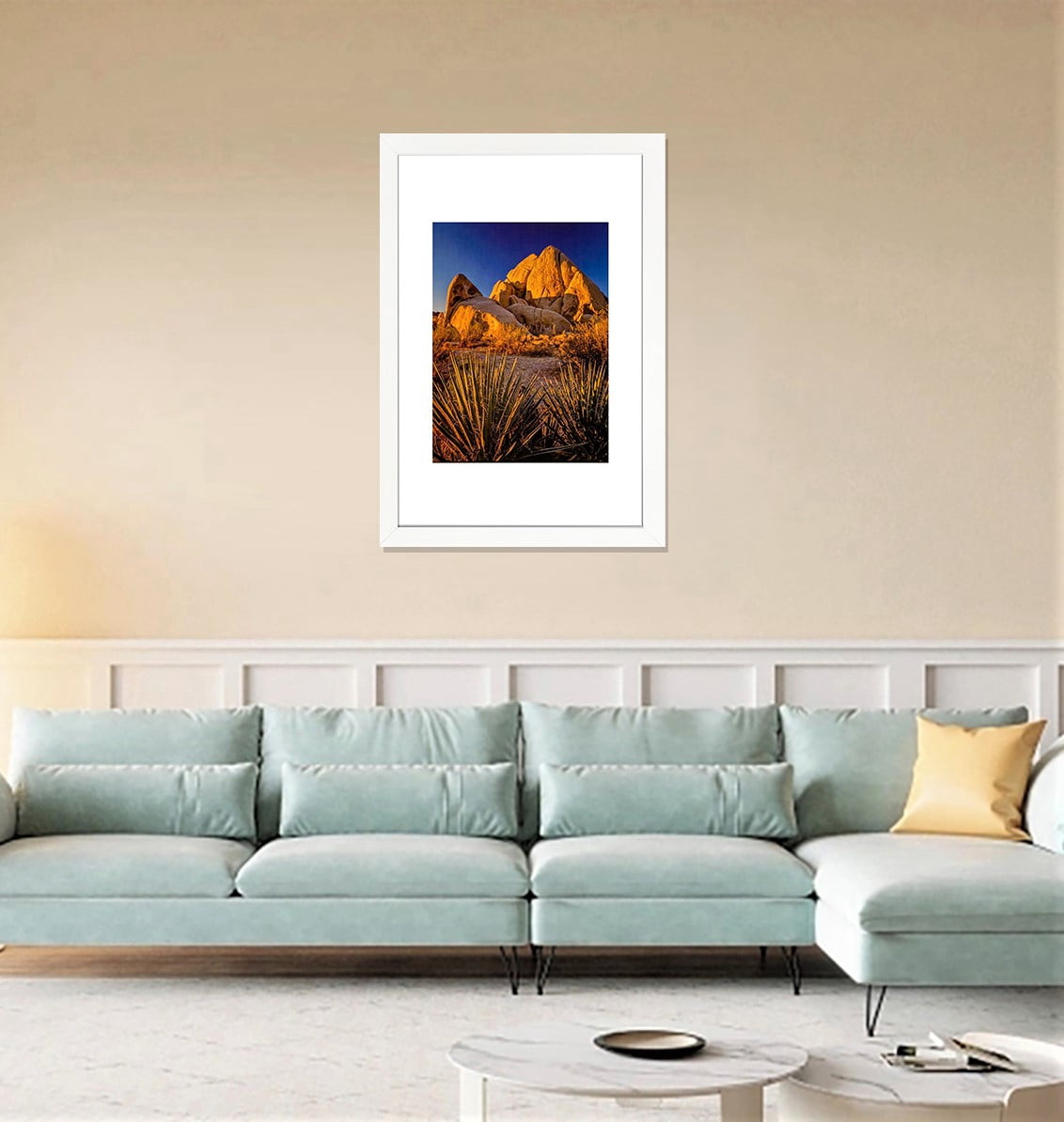 Picture Frame PVC White Frame 10.2W*3.1D*14.7H/4.51LB Wall Mount Display, Pack of 5
