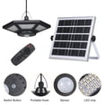 thumbnail image 2 of Amdohai 360LEDs Garage Light Solar Powered Pendants Lamp Motion Sensor Light Outdoor Waterproof Hanging Lights with Remote Controller, 2 of 8