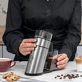 thumbnail image 4 of Hukën x MasterChef | Molino de Café Eléctrico Premium Grind+ 50 g | Depósito Desmontable | Molienda por Botón | Cuerpo y Aspas de Acero I, 4 of 9