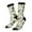 3 Black, variant on Vintage Animals Palm Tree Crew Socks for Men & Women, Breathable Casual Athletic Ankle Socks