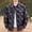 #0226-Black, variant on Ceisia Men Geometric Jacquard Denim Button Down Shacket Lapel Long Sleeve Chest Pockets Casual Oversized Shirt Jacket Daily Autumn Winter Outfit Gift
