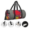 thumbnail image 5 of Easygdp Dinosaur Super Hero Cartoon Travel Bag, Camping, Weekend, Carry On Overnight Duffel Bag with Shoulder Strap, 5 of 8