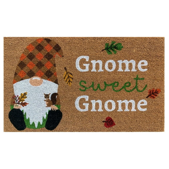 Briarwood Lane Fall Gnome Coir Doormat