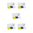 thumbnail image 1 of sweethay Caja de pastillas portátil Splitter Tablets Organizador Adultos Ancianos Estuche de gran capacidad Sellado Contenedor independiente Suministros Blanco 5piezas sweethay CBP163763, 1 of 6