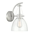 thumbnail image 4 of Satin Nickel One Light Wall Sconce from the Foster Collection, 4 of 5