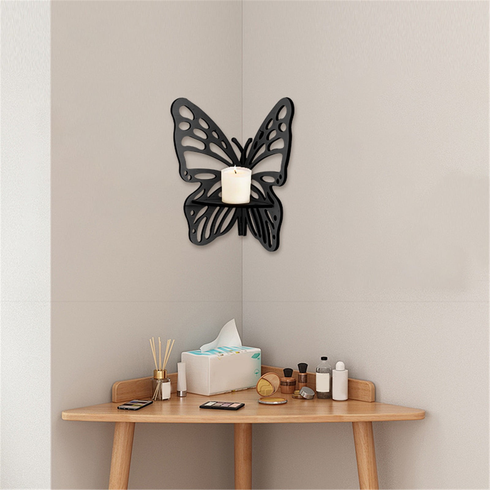 Étagères murales papillon élégantes pour une décoration intérieure stylée
