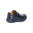 thumbnail image 2 of Zapato Mocasin Escolar Niño Mini Vic Formal Velcro negro 16, 2 of 5