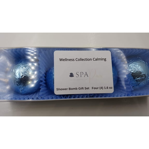 Spa Pure Relaxing Aromatherapy Shower Steamers Bombs - Shower Bombs with Essential Oils – Unisex Bath Melts - Self Care and Relaxation Shower Steamer - Enjoy Spa at Home - (4 Count