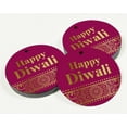 thumbnail image 3 of Inkdotpot Pack Of 50 Happy Diwali Favor Paper Tags Craft Real Gold Foil Hang Tags, 3 of 6
