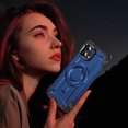 thumbnail image 7 of Designed for Motorola Moto G Stylus 5G 2023 Armor Case with Camera Cover Stand, Shockproof Protection Compatible with MagSafe Rugged Case Cover, Support Car Magnetic Holder - Blue, 7 of 7