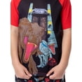 thumbnail image 4 of Jurassic World Boys' Blue T-Rex Park Logo Sleep Pajama Set Shorts, 4 of 7