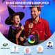 thumbnail image 2 of Máquina de karaoke Nawchedo para niños y adultos con 2 micrófonos inalámbricos, 2 of 6