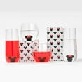 thumbnail image 5 of Disney Mickey & Minnie Icon Stemless Wine Glass - 10 oz - Set of 2, 5 of 6