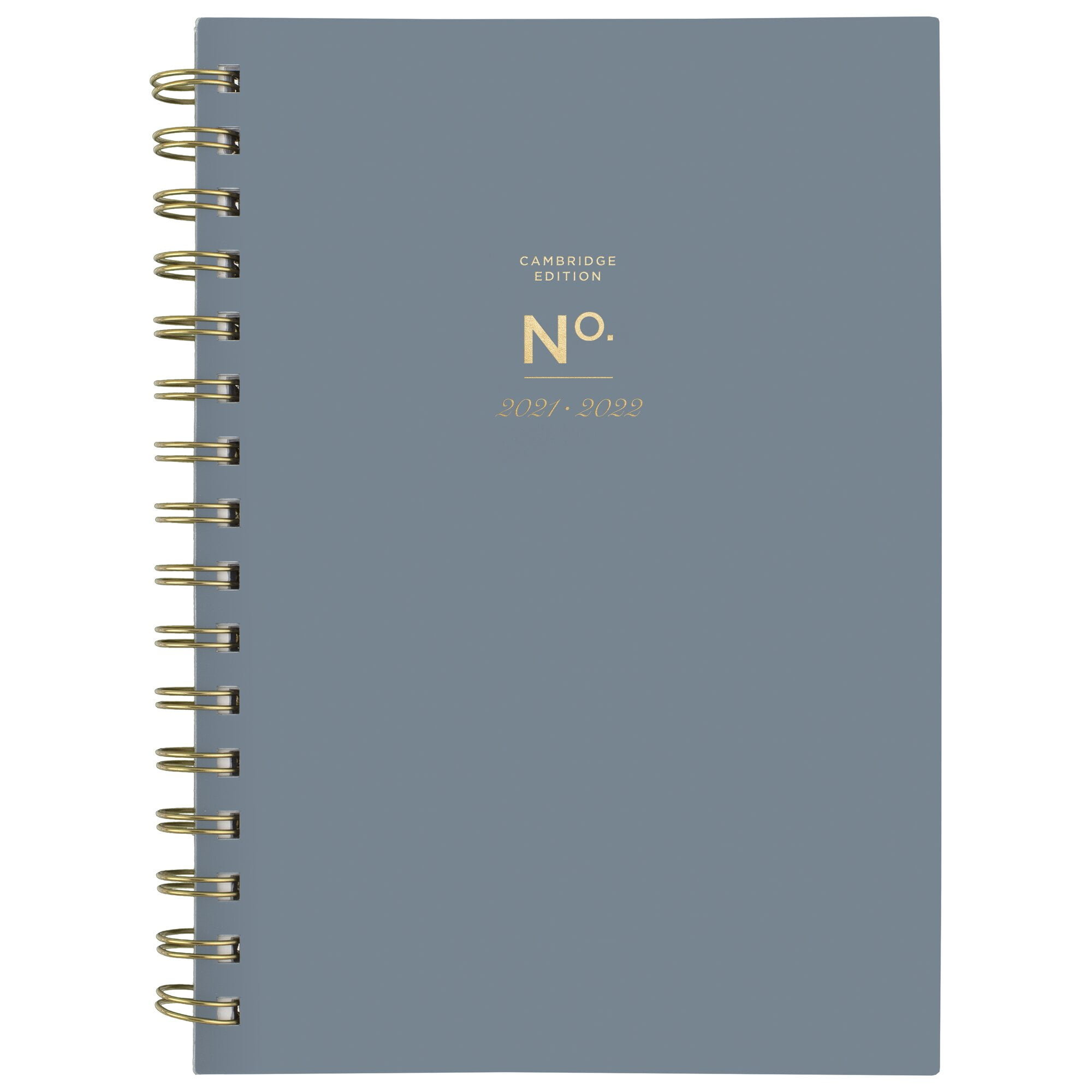 Cambridge WorkStyle Academic Weekly Monthly Planner, Gray, 5 1/2" x 8 1